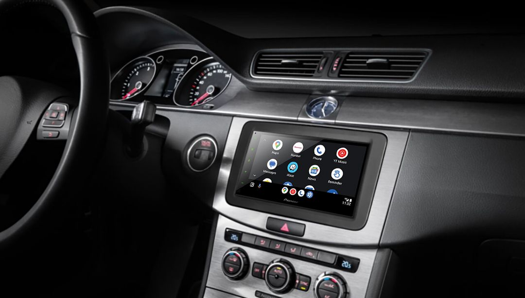 Pioneer SPH-DA150BT Bilradio med Apple CarPlay, Android Auto och Bluetooth