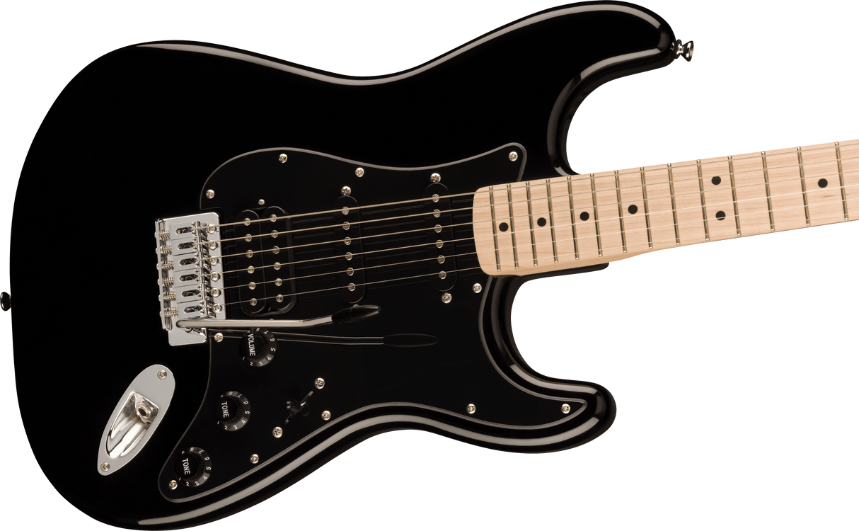 Fender Squier Sonic Stratocaster HSS elgitarr (svart)