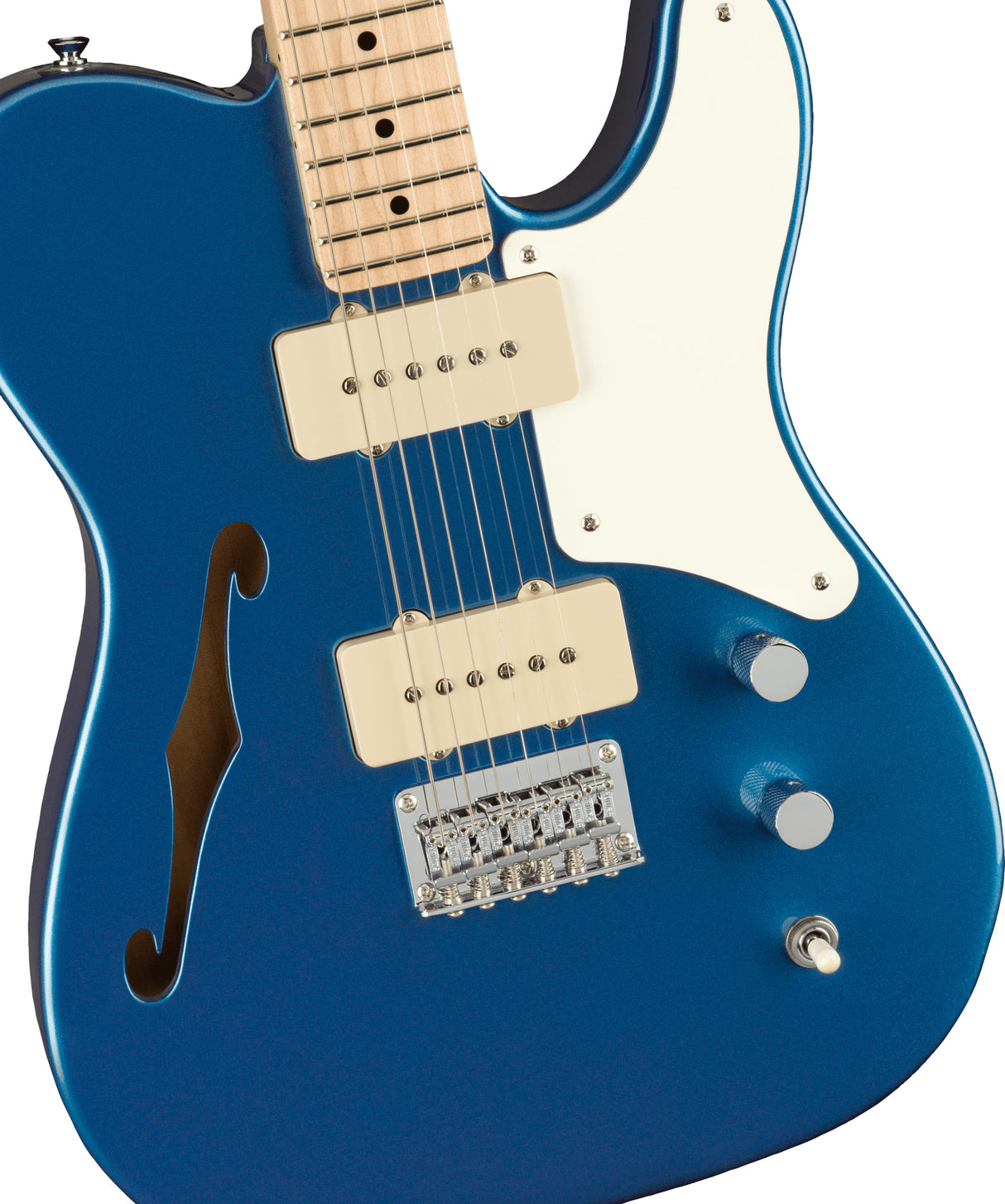 Fender Squier Paranormal Cabronita Telecaster Thinline elgitarr ( Lake Placid Blue )