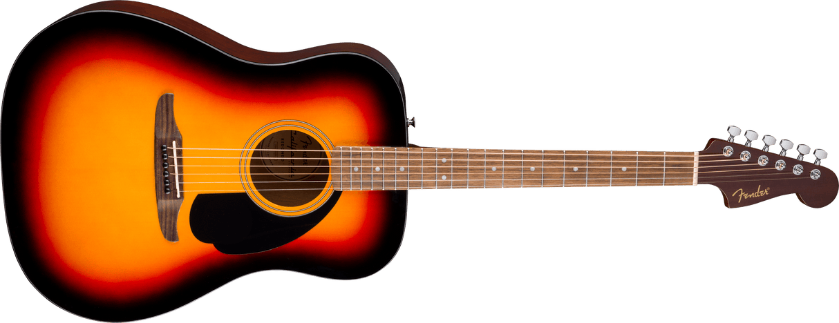 Fender California Standard Redondo™, Gran Top, Svart Plektrumskydd, 3-Färgers Sunburst