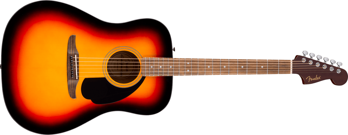 Fender California Standard Redondo™, Gran Top, Svart Plektrumskydd, 3-Färgers Sunburst
