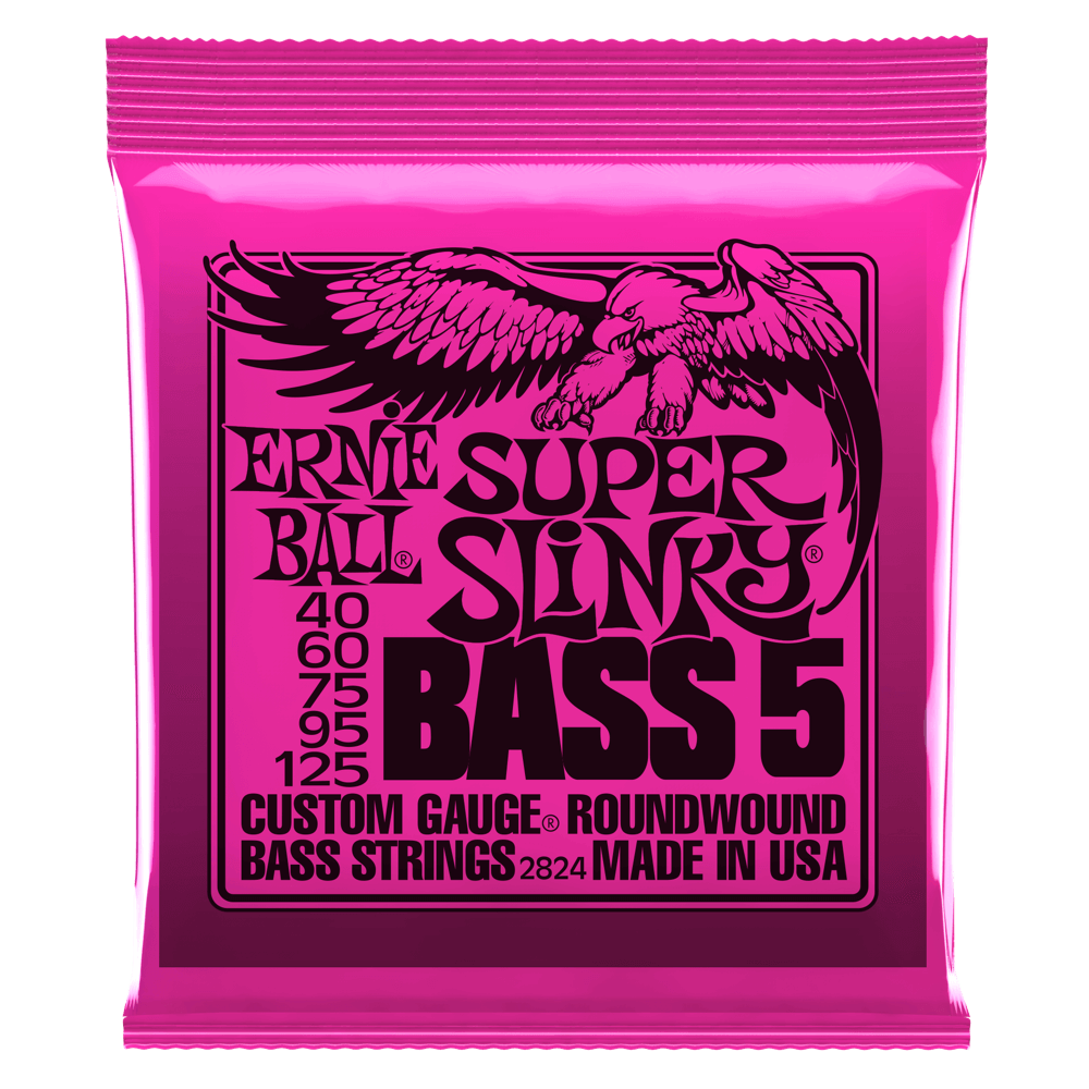 Ernie Ball Slinky Nickel Wound Bas Strings (5)
