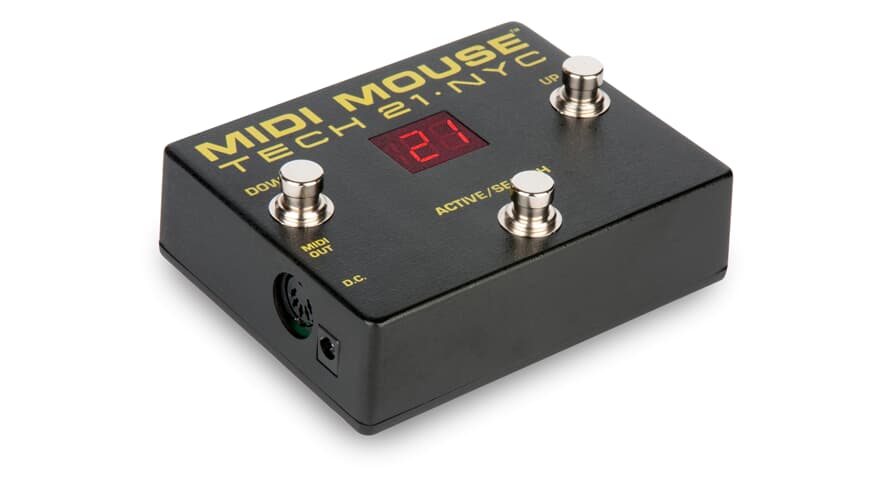 Tech 21 MIDI Mouse MIDI-fotkontroller