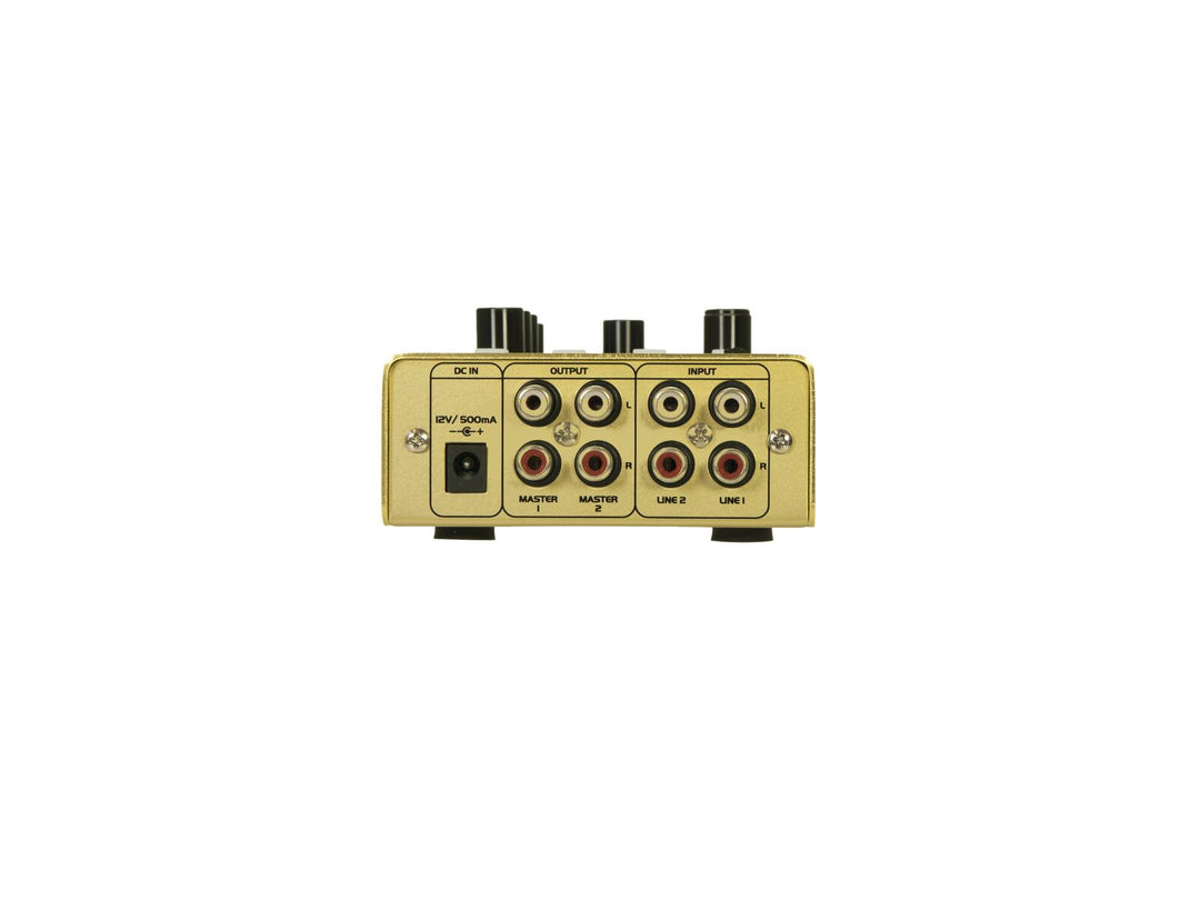 OMNITRONIC GNOME-202P Minimixer guld