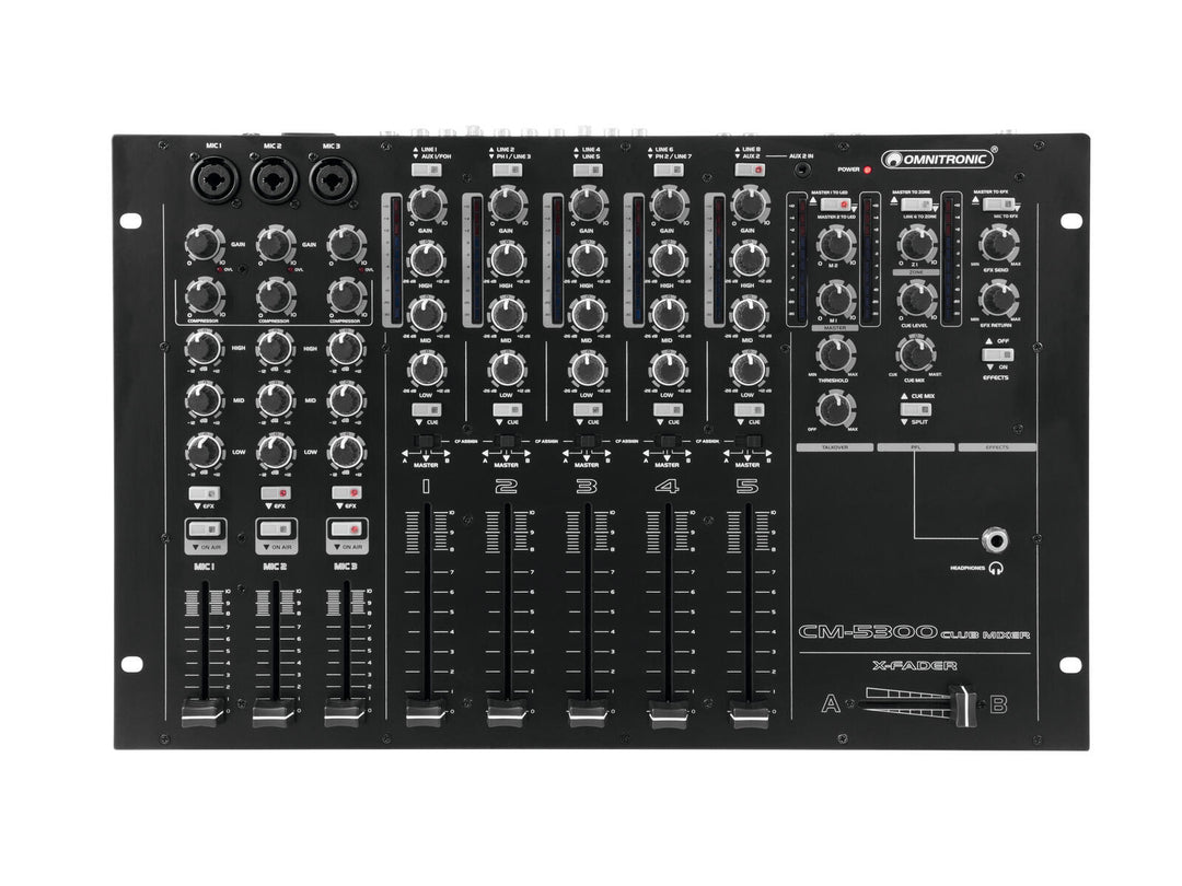 OMNITRONIC CM-5300 Klubbmixer