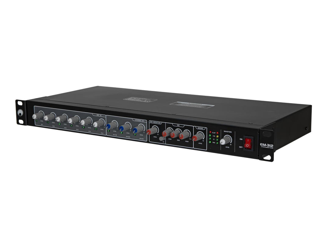 OMNITRONIC EM-312 underhållningsmixer