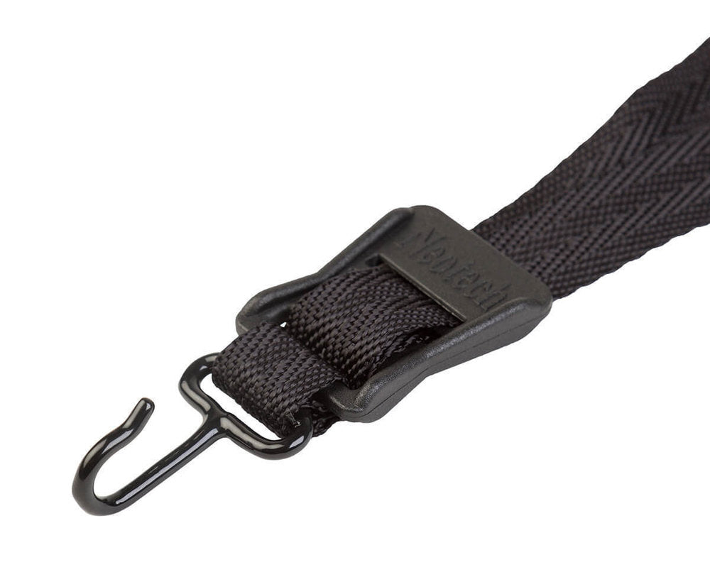Neotech Soft Sax saxofonrem standard, svart, metallhakar