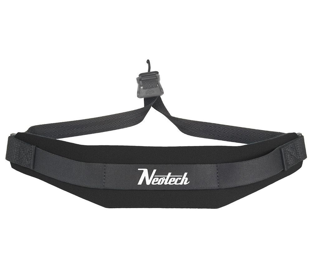 Neotech Soft Sax saxofonrem standard, svart, metallhakar