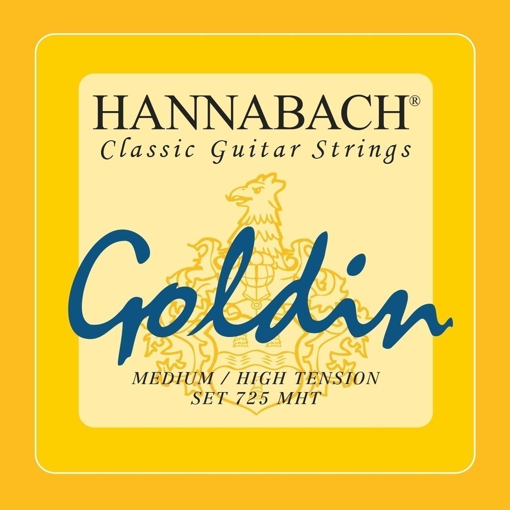 Hannabach 725 E6 bassträng till klassisk gitarr, medium/high tension