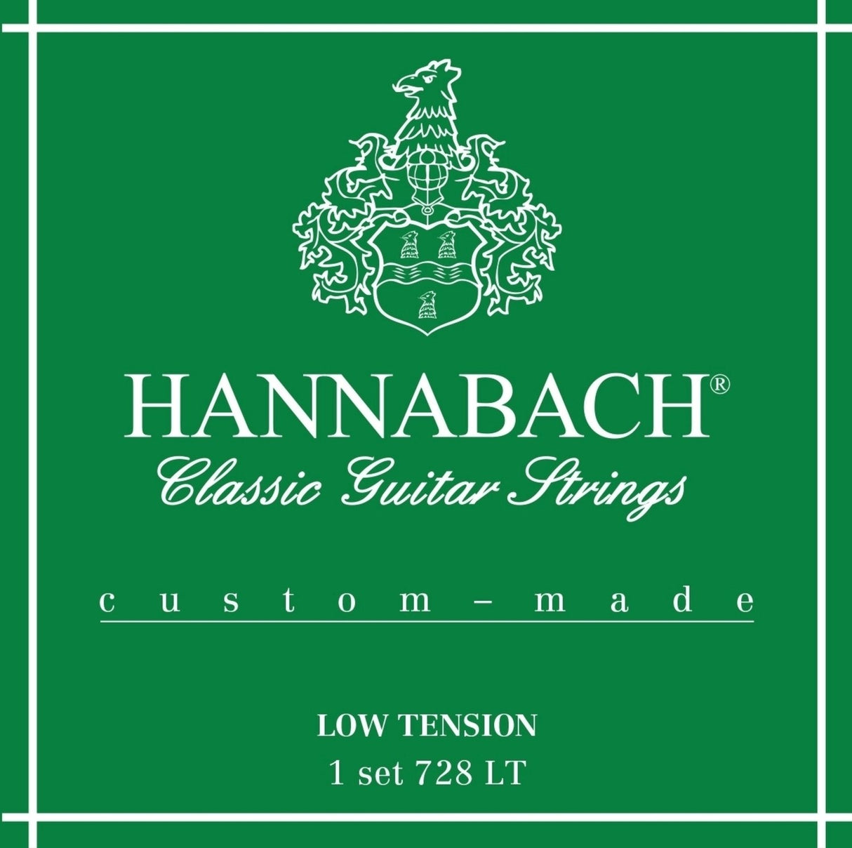 Hannabach strängar för klassisk gitarr serie 728 Low Tension Custom Made - Set low tension (728LT)