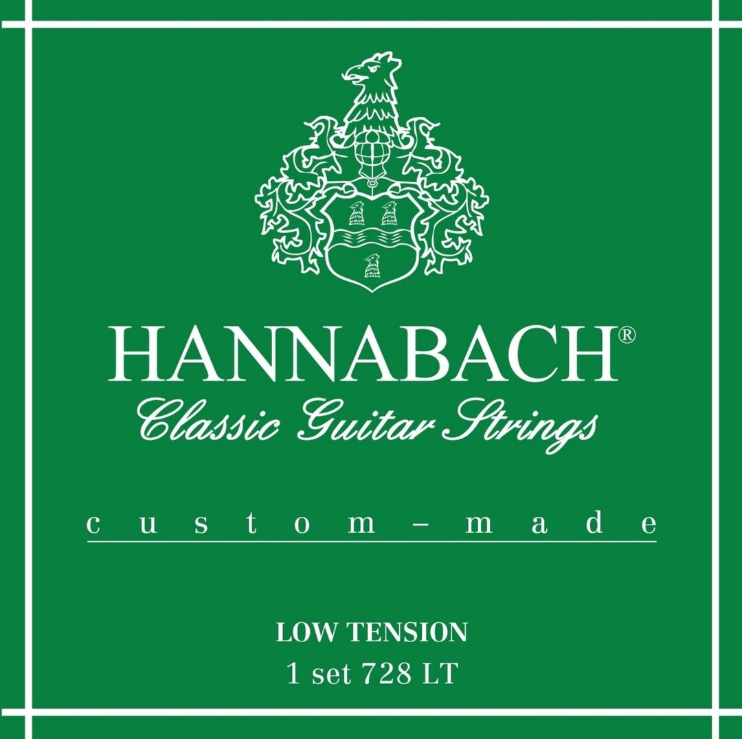 Hannabach strängar för klassisk gitarr serie 728 Low Tension Custom Made - Set low tension (728LT)