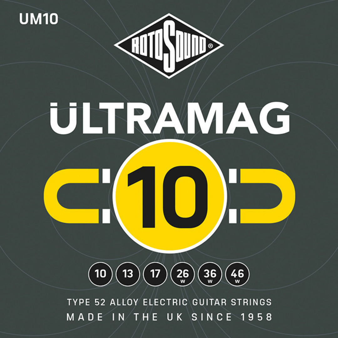 Rotosound strängar för elgitarr Ultramag - set Regular 10-46 (UM10)
