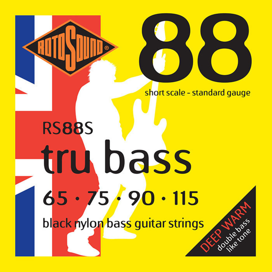 Rotosound elbassträngar Tru Bass 88 - Set 4-strängar Short Standard // Short mensurlängd(30"/760mm) (RS88S)