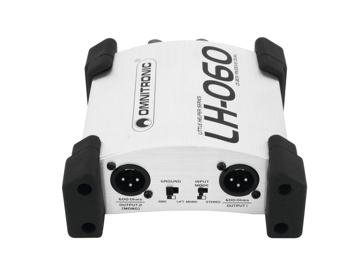 OMNITRONIC LH-060 PRO Dual DI Box passive