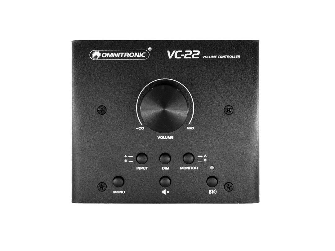 OMNITRONIC VC-22 volymkontroller, aktiv