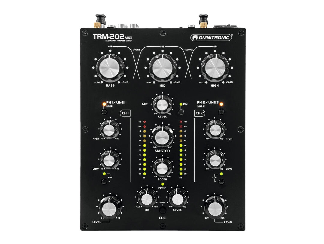OMNITRONIC TRM-202MK3 2-kanals roterande mixer