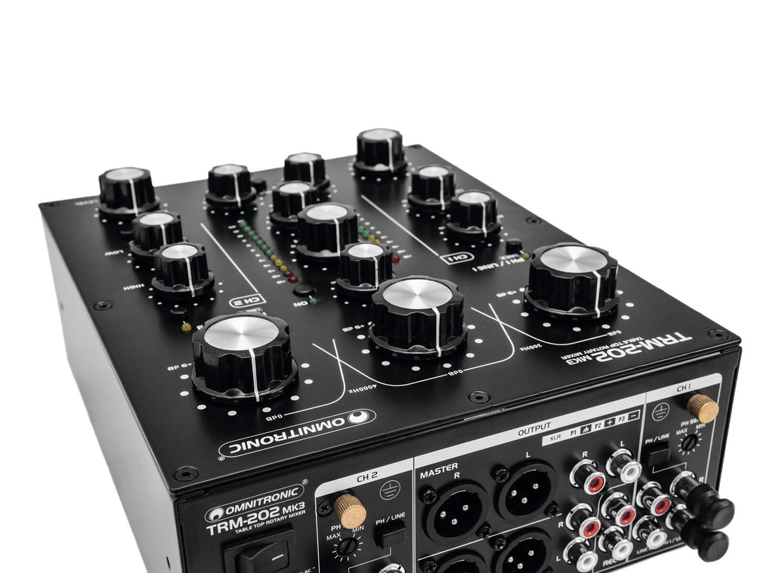 OMNITRONIC TRM-202MK3 2-kanals roterande mixer