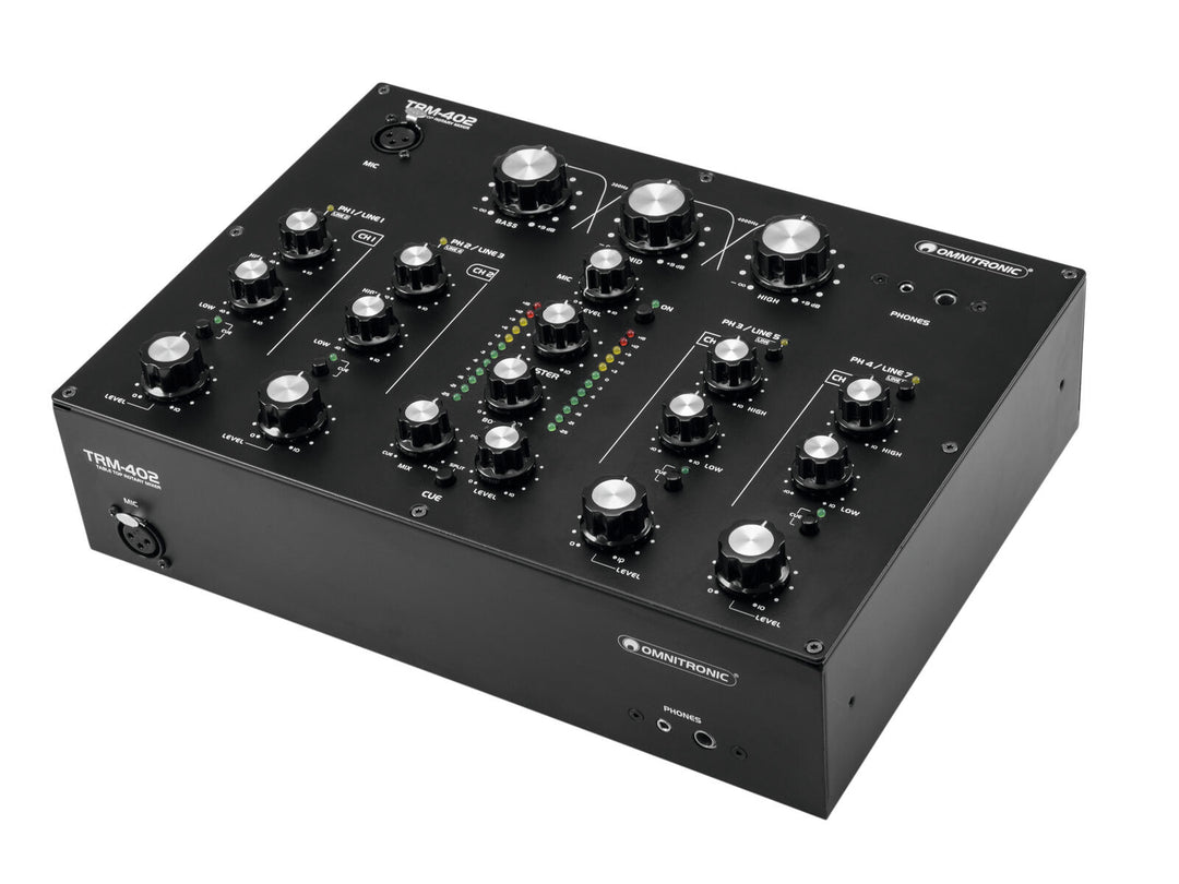 OMNITRONIC TRM-402 4-kanals rotationsmixer
