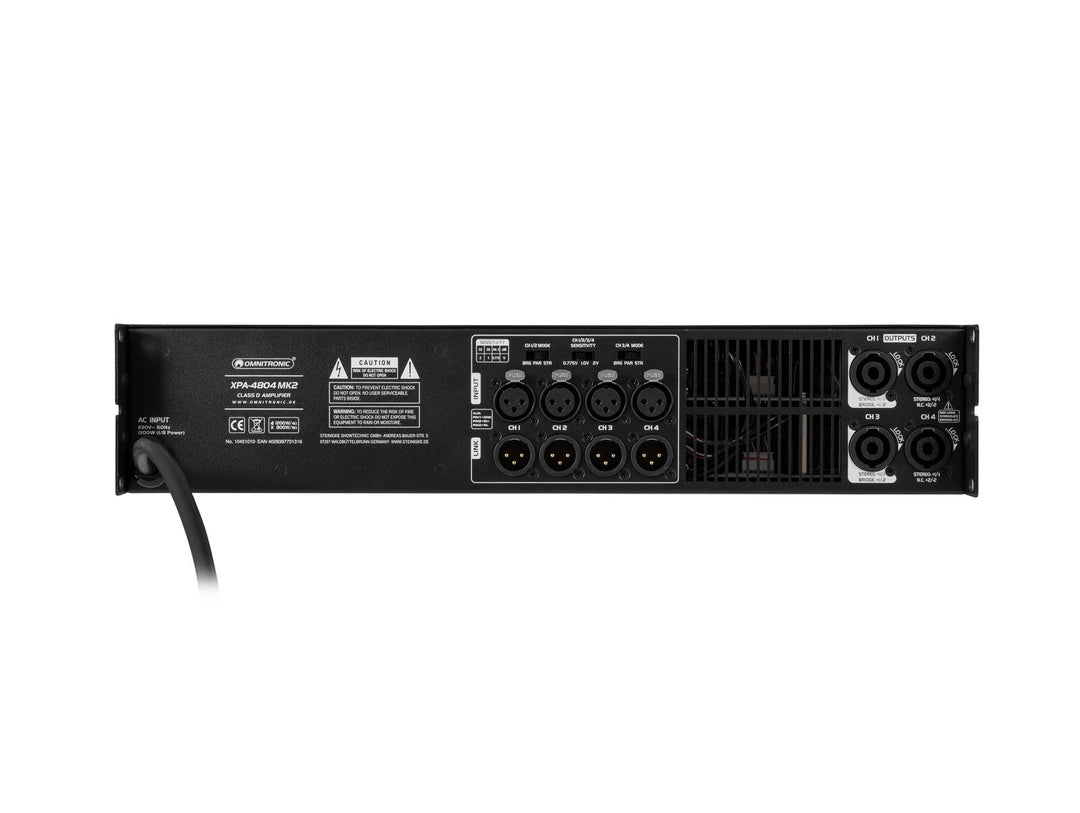 OMNITRONIC XPA-4804 MK2 Förstärkare
