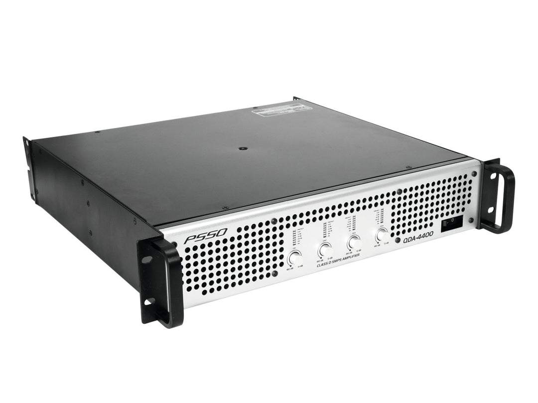 PSSO QDA-4400 4-kanals digital förstärkare