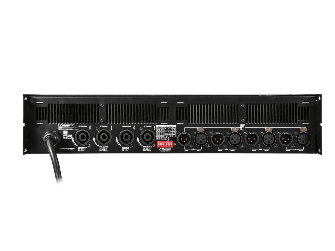 PSSO QCA-10000 MK2 4-kanals SMPS Förstärkare