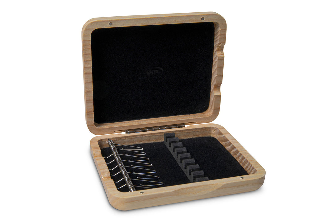 GEWA rörbladsetui oboe 8 rör - Naturlig lackerad finish