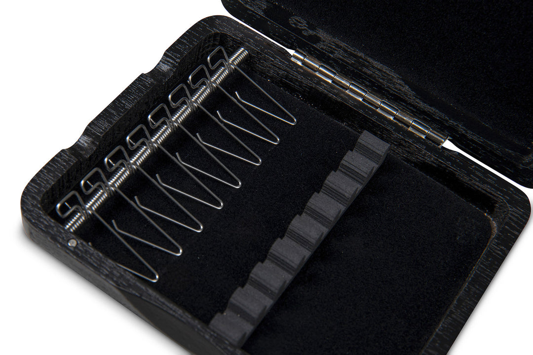 GEWA rörbladsetui oboe 8 rör - Svart lackerad finish