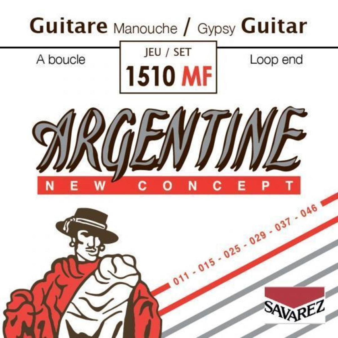 Savarez Strängar för akustiska Gitarrer Argentine - Set (1510MF)