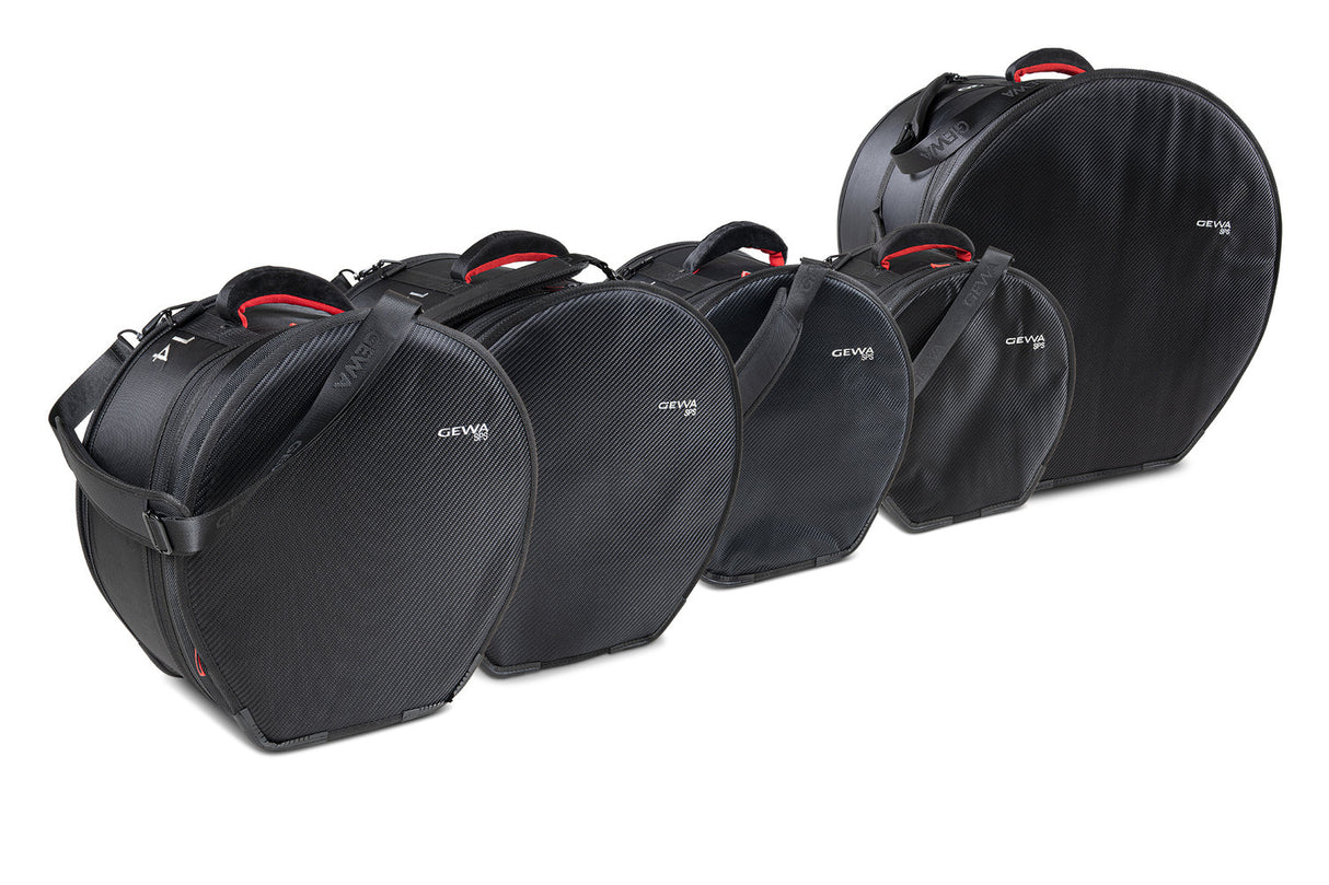 GEWA Gigbag-set för trumset SPS - 20" x 18", 10" x 9", 12" x 10", 14" x 14", 14" x 6,5"
