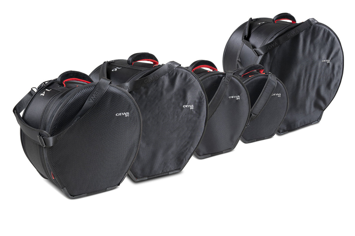 GEWA Gigbag-set för trumset SPS - 22" x 18", 10" x 8", 12" x 9", 16" x 16", 14" x 6,5"