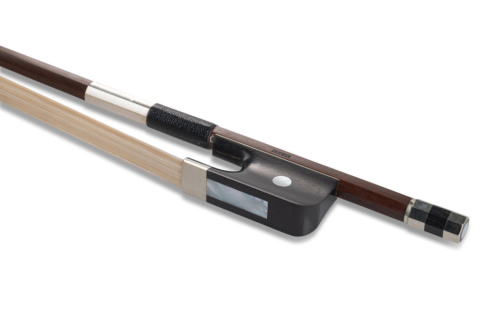 GEWA kontrabasbåge 3/4, kantig stav i massaranduba