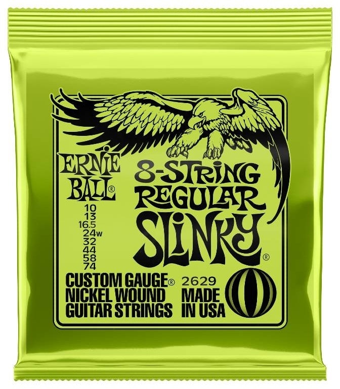 Ernie Ball 2629 8-strängad Regular Slinky
