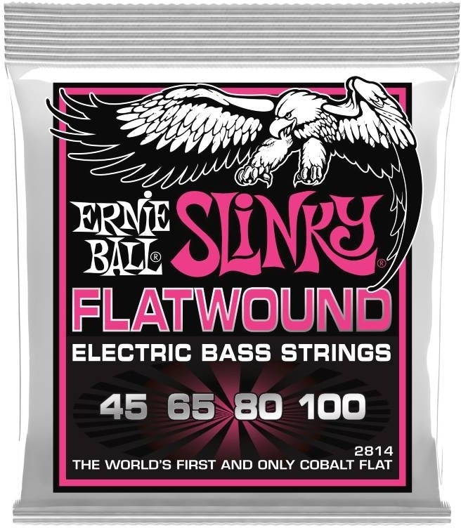 Ernie Ball 2814 Flatwound Cobalt Bas 45-100