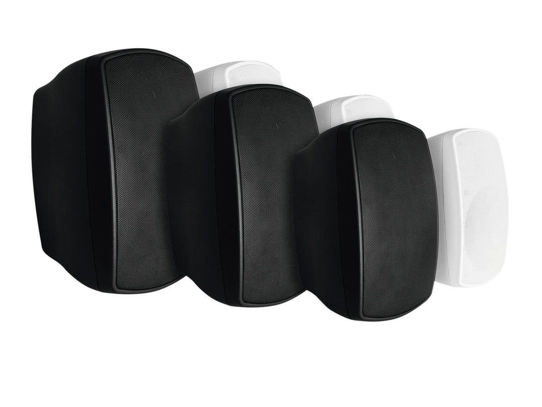 OMNITRONIC OD-5 vägghögtalare 8 Ohm svart 2x
