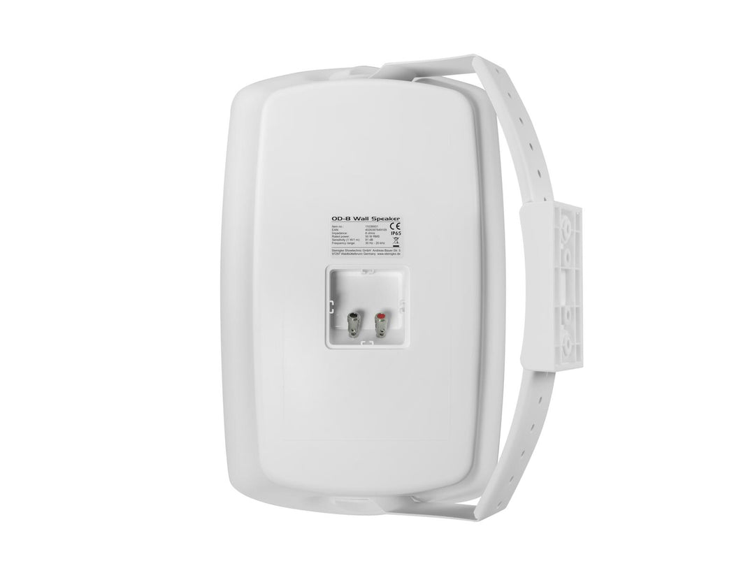 OMNITRONIC OD-8 väggmonterad högtalare 8Ohm vit 2x