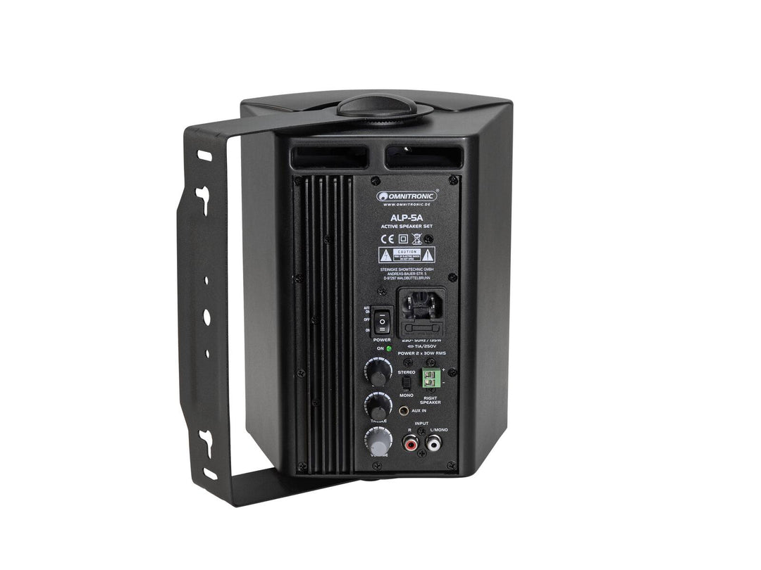 OMNITRONIC ALP-5A Aktivt högtalarset black