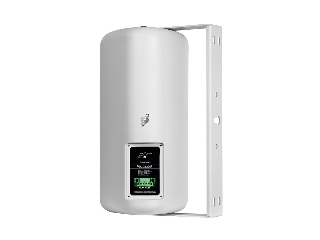 OMNITRONIC ODP-206T installationshögtalare 100V vit 2x
