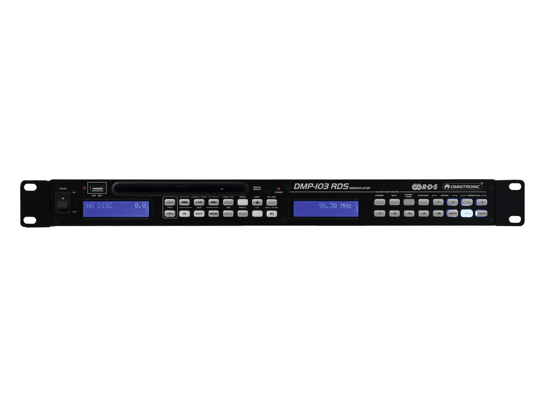 OMNITRONIC DMP-103RDS Mediaspelare
