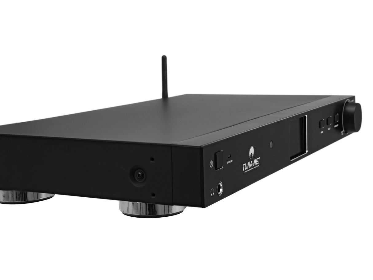Omnitronic TUNA-NET Internetradio Mediaspelare med DAB+ och Bluetooth