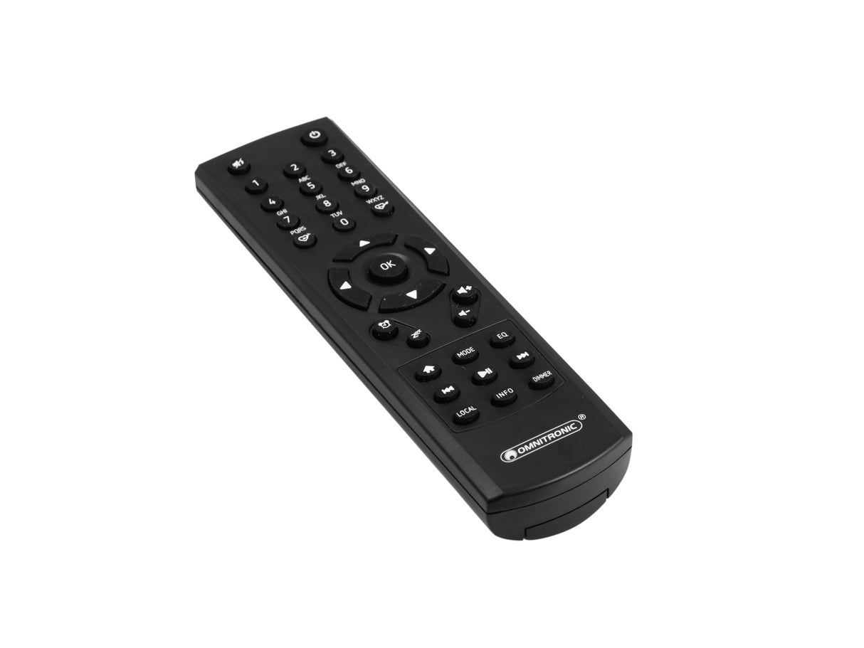 Omnitronic TUNA-NET Internetradio Mediaspelare med DAB+ och Bluetooth