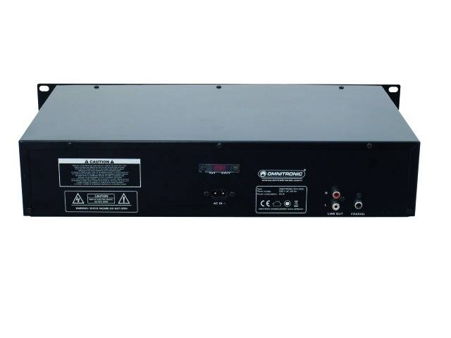 Omnitronic XCP-1400 CD-spelare
