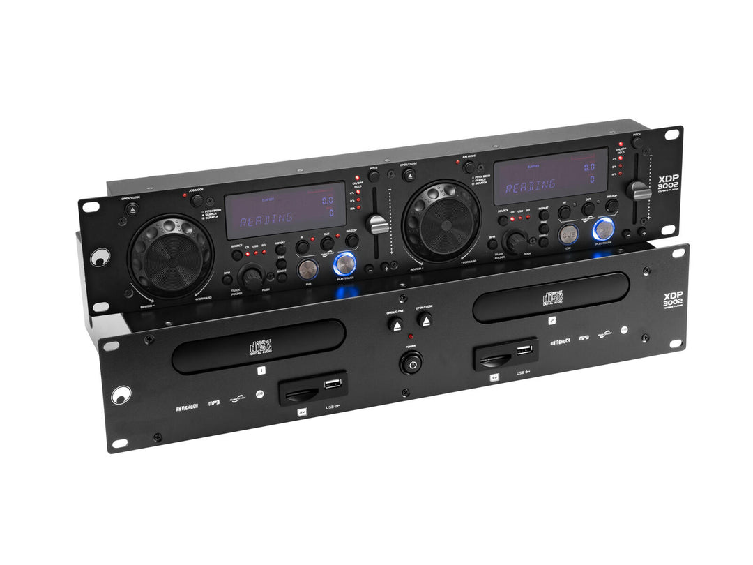 OMNITRONIC XDP-3002 dubbel CD/MP3-spelare