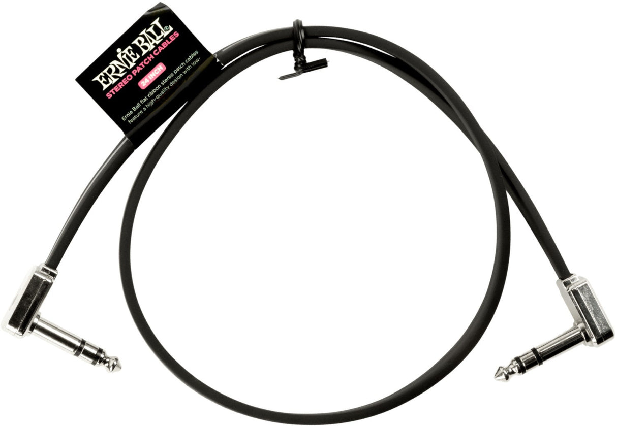 Ernie Ball-6410 Stereo (TRS) patchkabel, 60cm