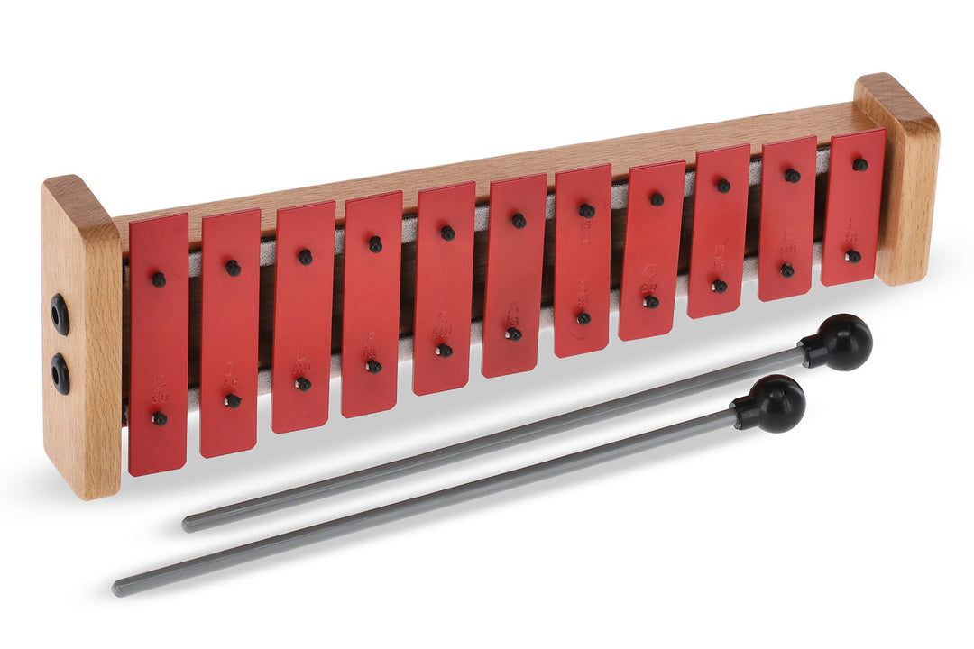 GEWA klockspel G11 - G11R röda klangplattor