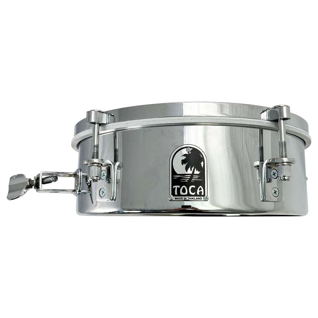Toca Drumset Add-Ons Timbales - 12" x 4" rostfritt stål (T-412-SS)