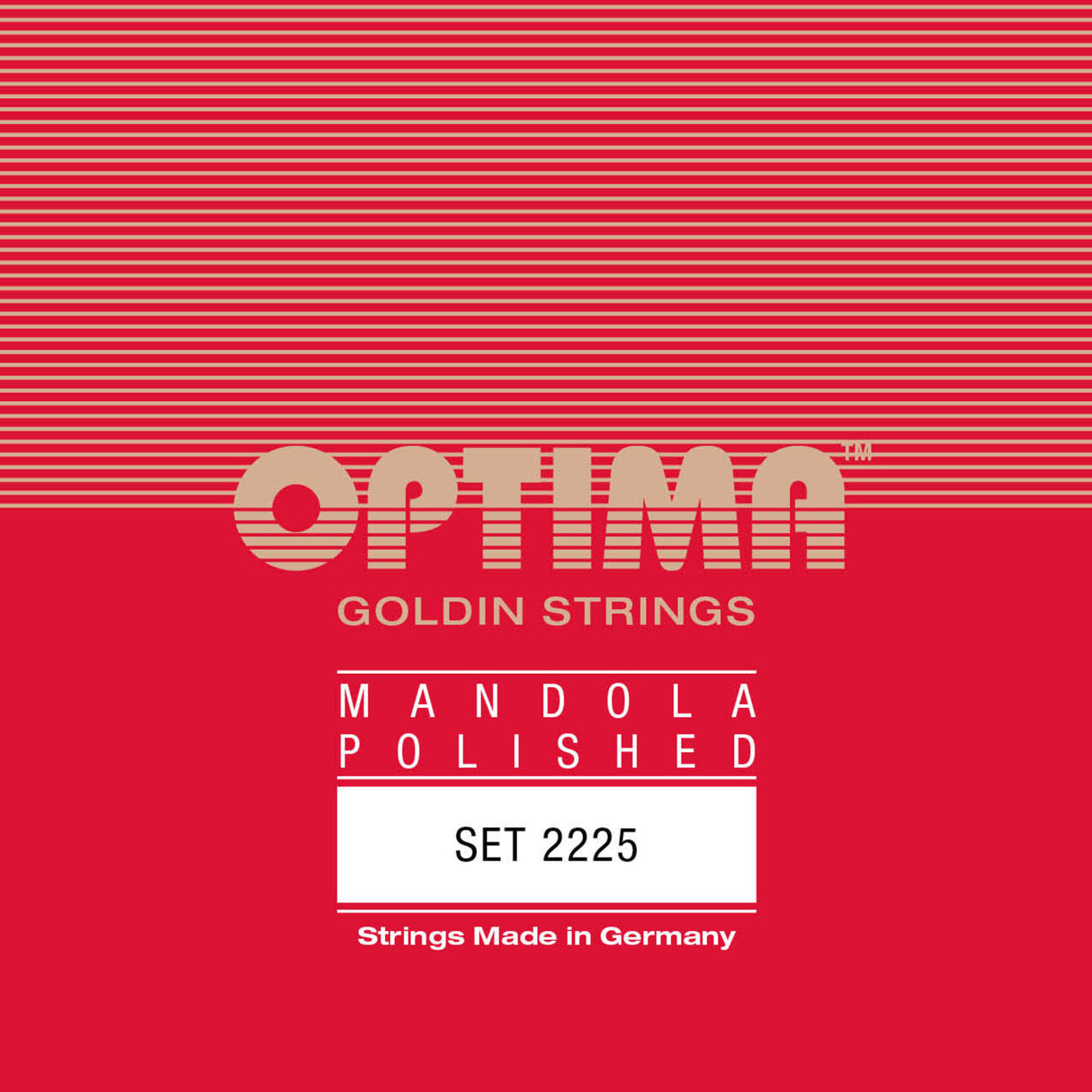 Optima mandolasträngar - set (2225)