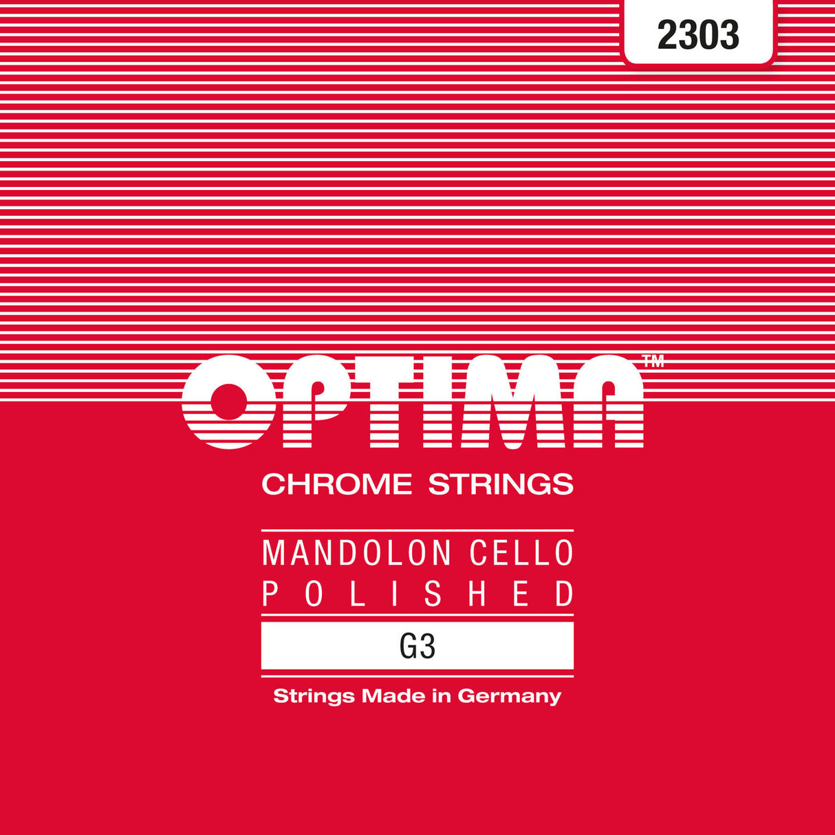 Optima mandoloncello-strängar - G .051w (2303)