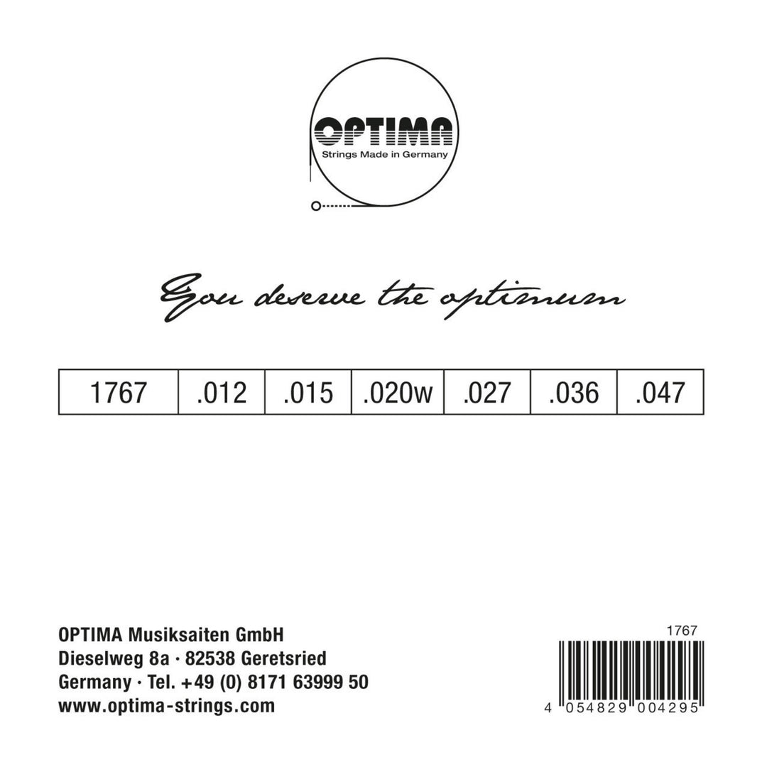 Optima strängar för akustiska Gitarrer Bergfee - Set (1767)