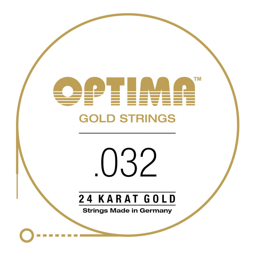 Optima Gold D4 .032w western-gitarrsträng, GA032