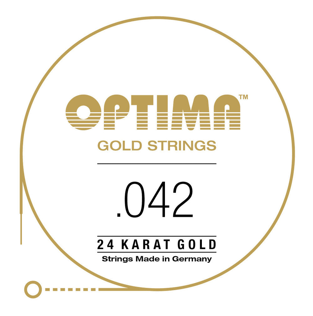 Optima Gold A5 .042w westerngitarrsträng, GA042